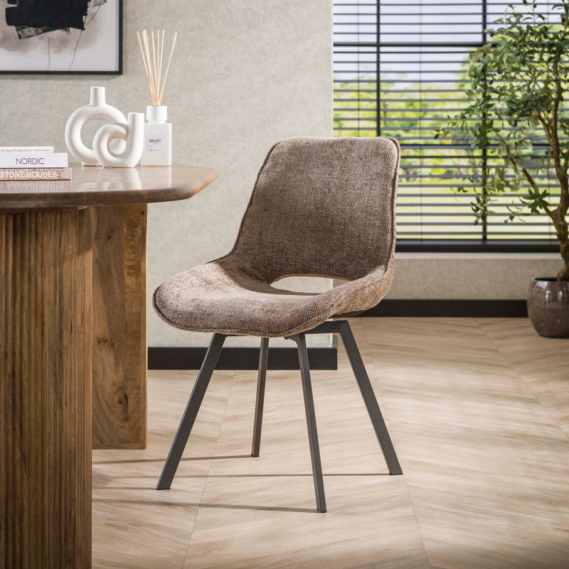 Stoel Swivel draaibaar Champagne