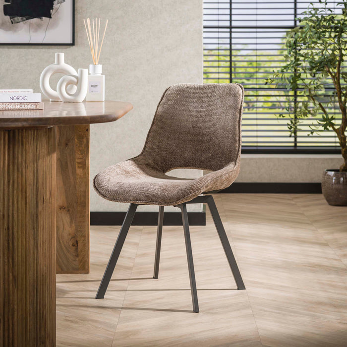 Stoel Swivel draaibaar Champagne