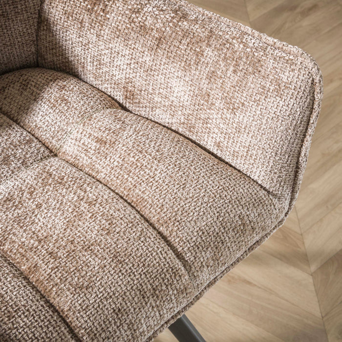 Stoel Swivel draaibaar Champagne