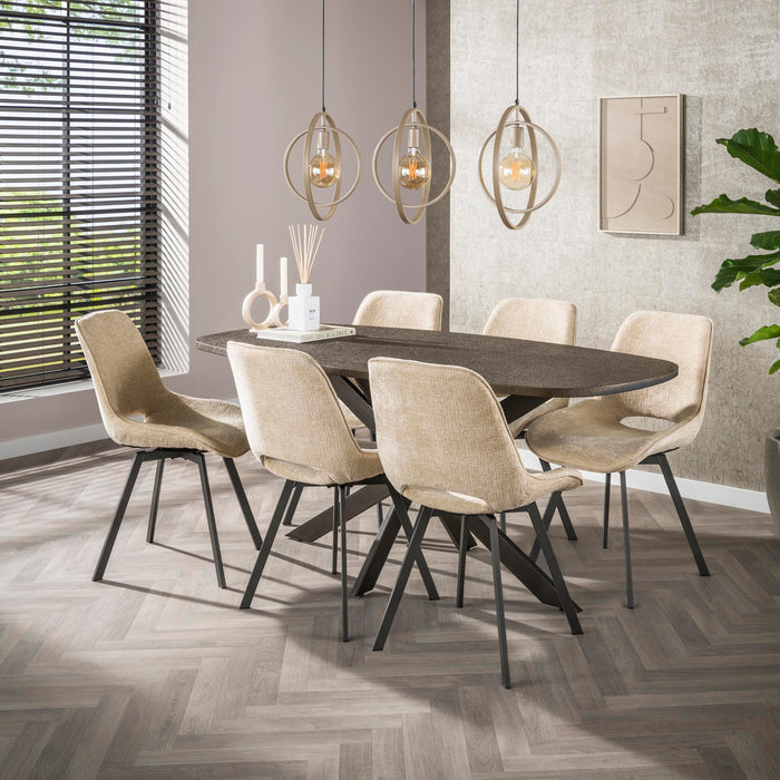 Stoel Swivel draaibaar Zand