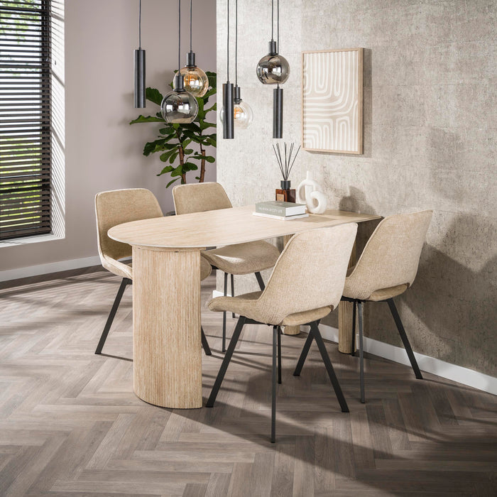 Stoel Swivel draaibaar Zand