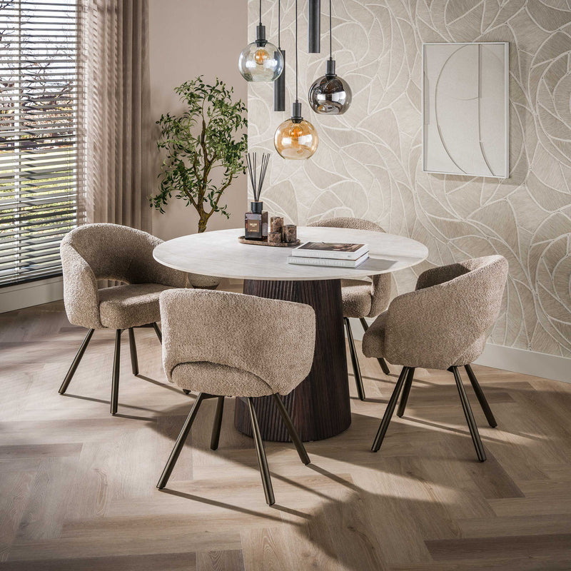 Armstoel Salon Cross draaibaar VPE2