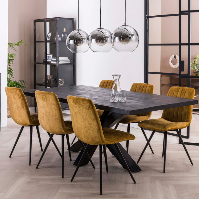 Stoel Straight Stitch Goud