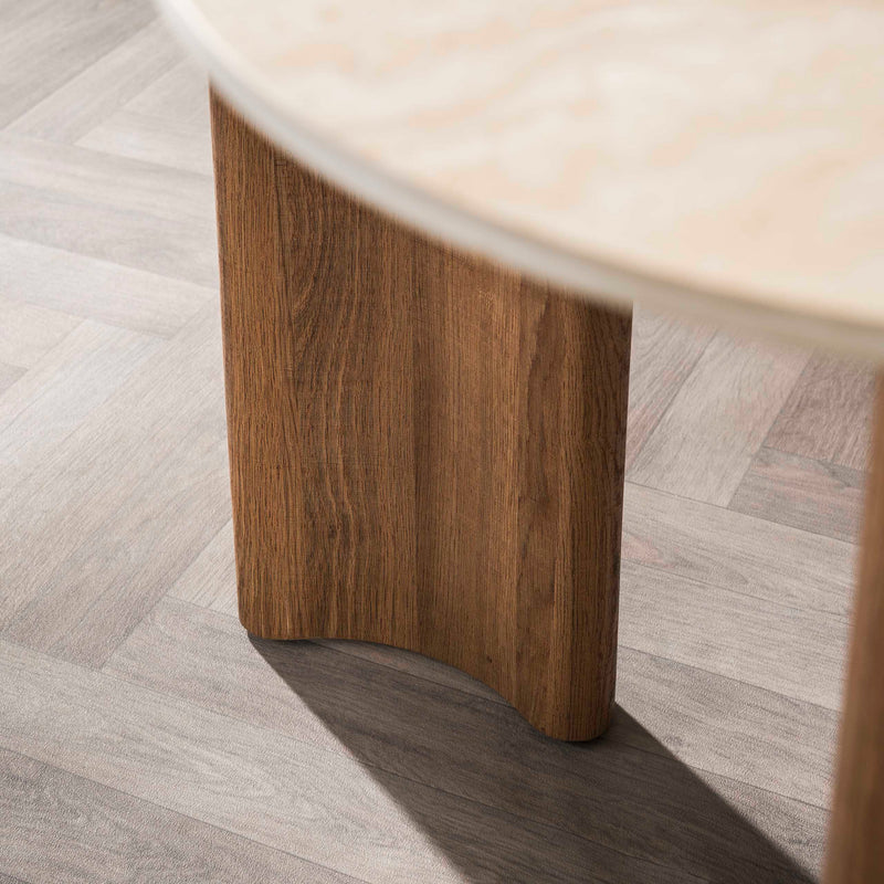 Eettafel Romano Curvo 180