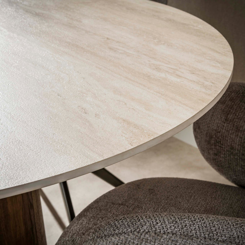 Eettafel Romano Centro Ø120