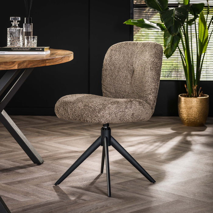 Stoel Comfort draaibaar Taupe