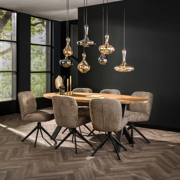 Stoel Comfort draaibaar Taupe