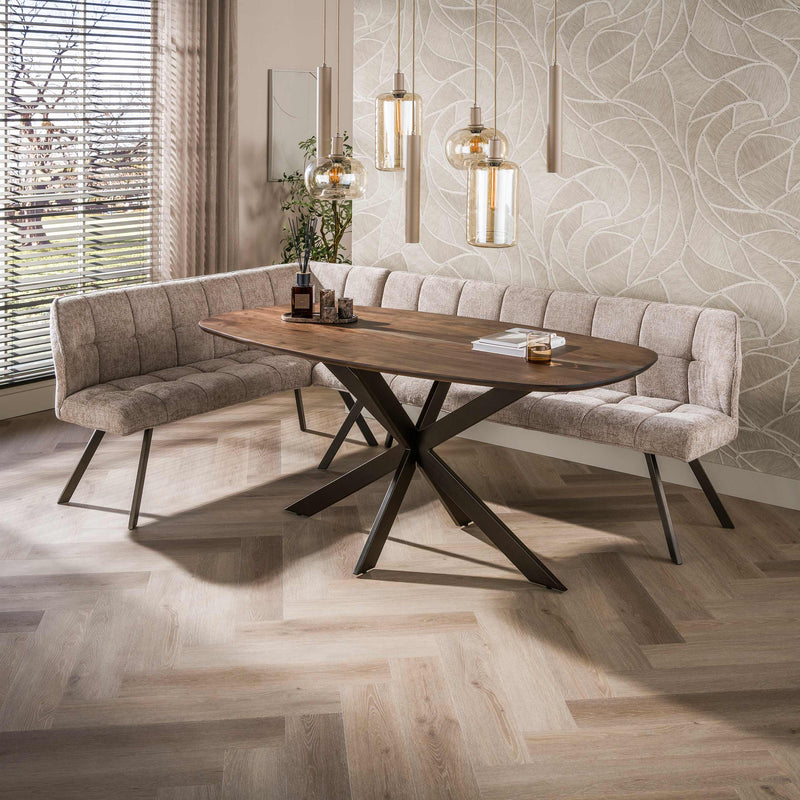 Hoekbank Raster L