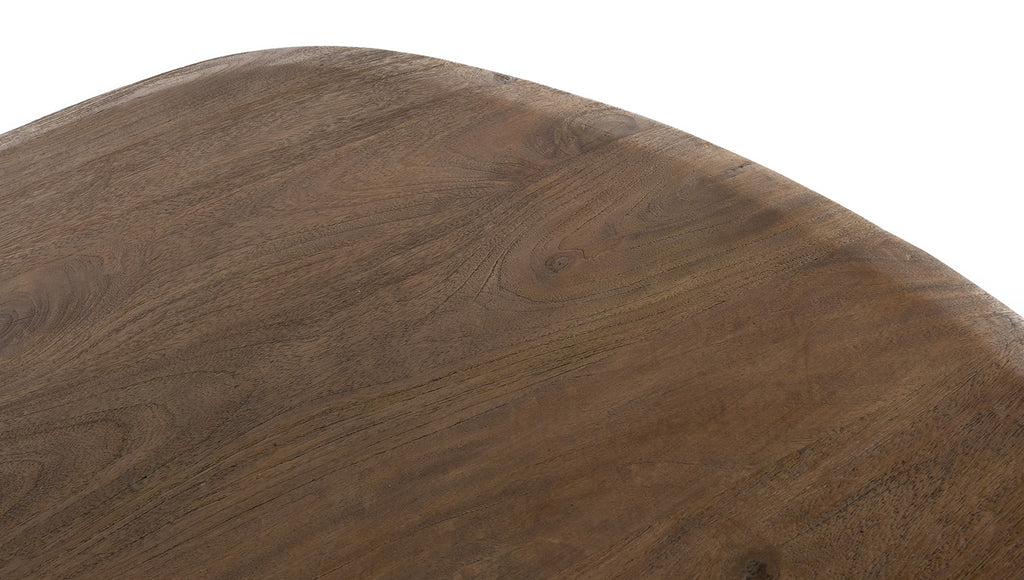 Eettafel Cornetto | Mangohout | Organisch | 140cm