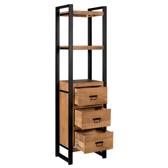 Boekenkast Boaz | 3 lades