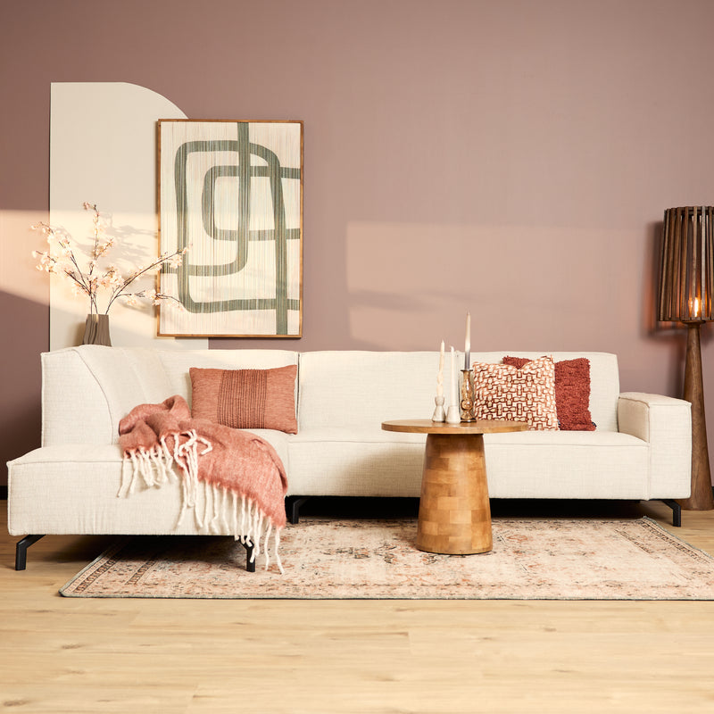 Hoekbank Floris | Links | Beige Baltimore