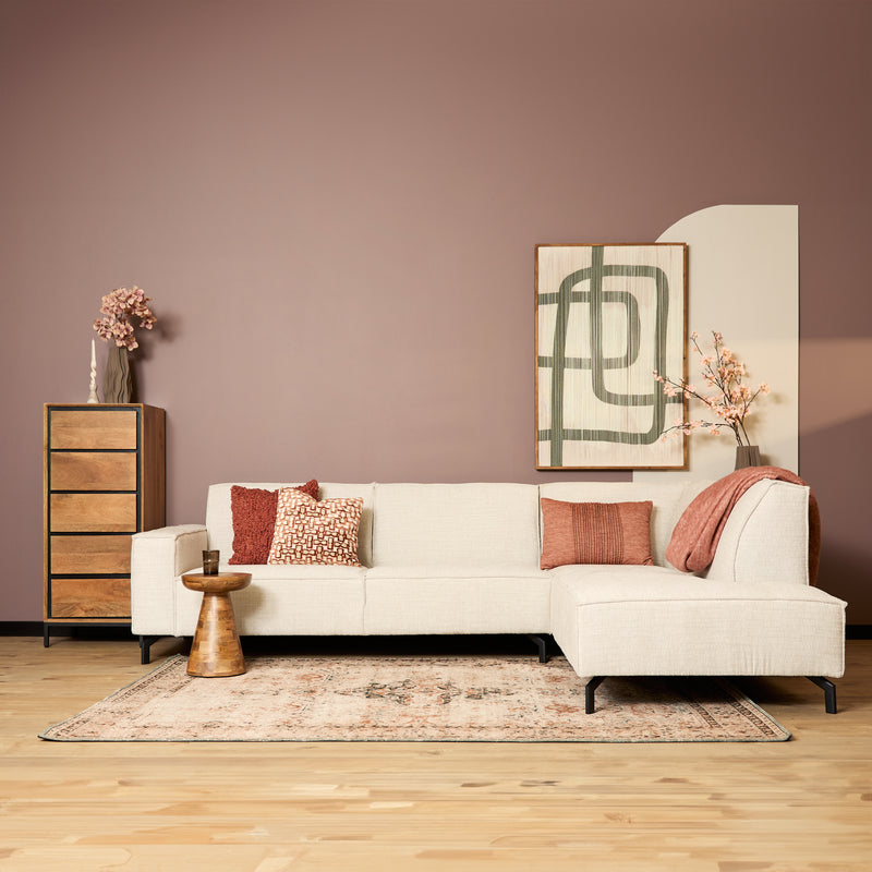 Hoekbank Floris | Rechts | Beige Baltimore