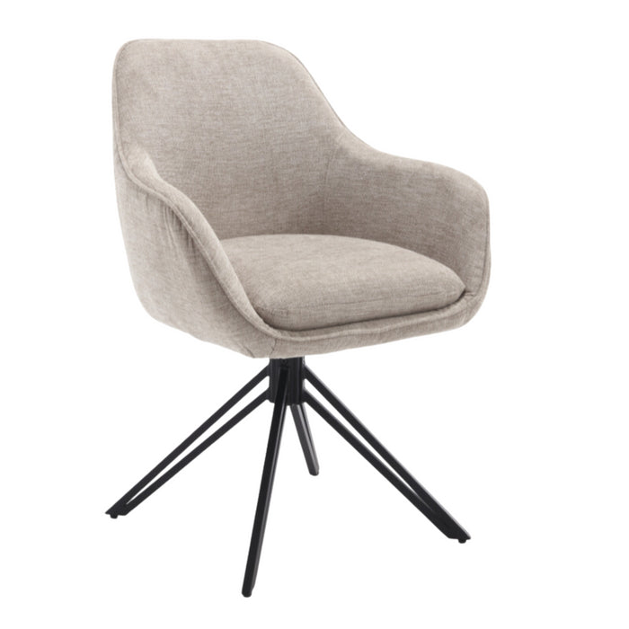 (Prijs per 2) Eetkamerstoel Jens | Beige