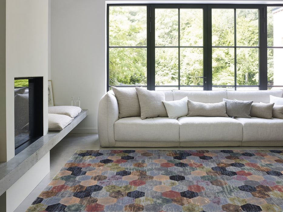 Vloerkleed Amado | Rond | Patroon | 240cm