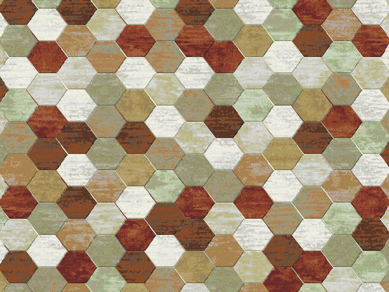 Vloerkleed Amado | Rond | Patroon | 200cm