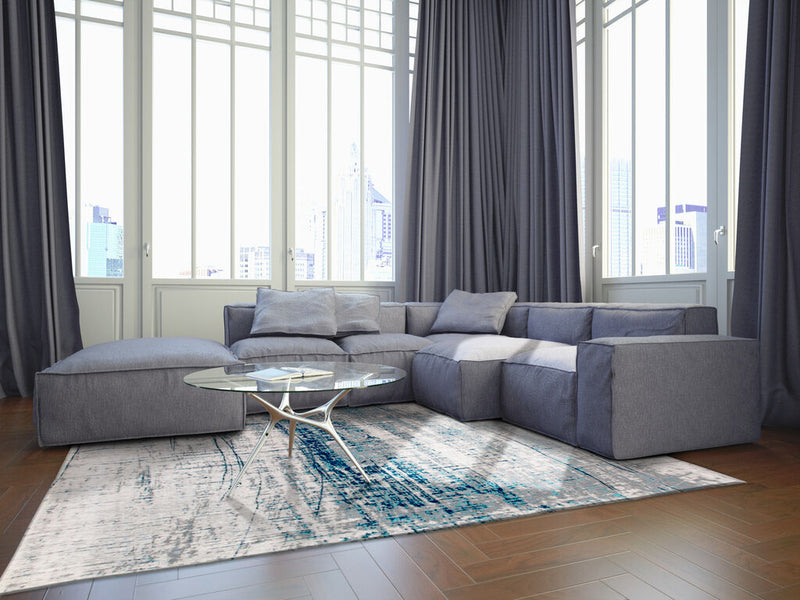 Vloerkleed Mad | Rond | Patroon | 240cm