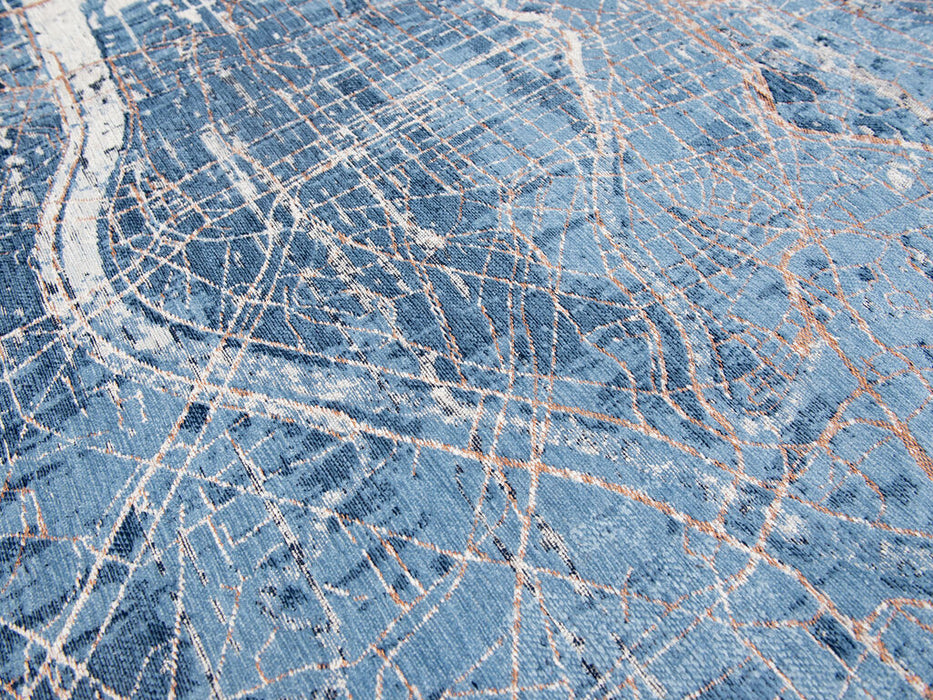 Vloerkleed Cities | Rechthoekig | Patroon | 140 x 200cm
