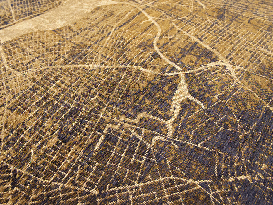 Vloerkleed Cities | Rechthoekig | Patroon | 100 x 140cm