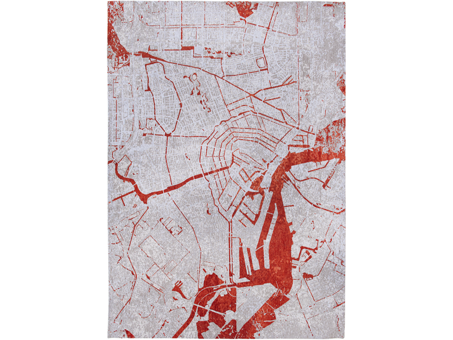 Vloerkleed Cities | Rechthoekig | Patroon | 140 x 200cm