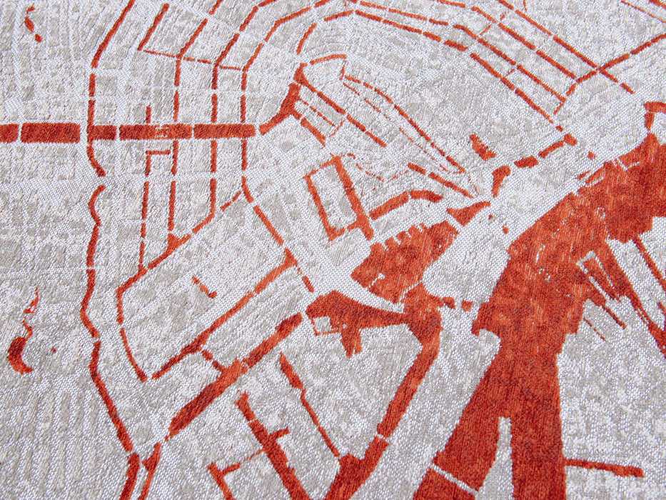 Vloerkleed Cities | Rechthoekig | Patroon | 140 x 200cm