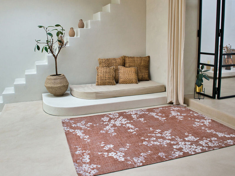 Vloerkleed Sakura | Rond | Patroon | 240cm