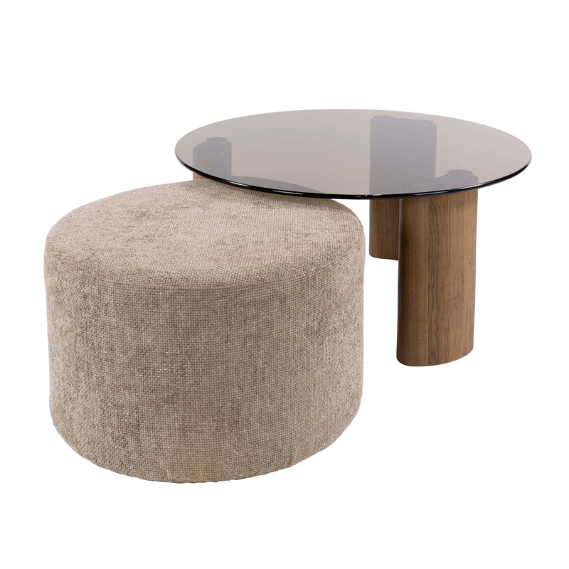Salontafel Tinto poef set/2