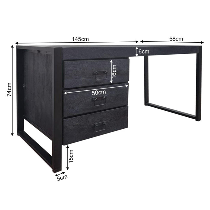 Bureau Boaz Black