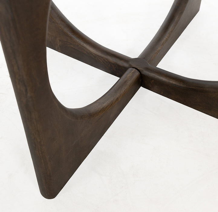 Eettafel Zodiac | Mangohout | Rond | 130cm