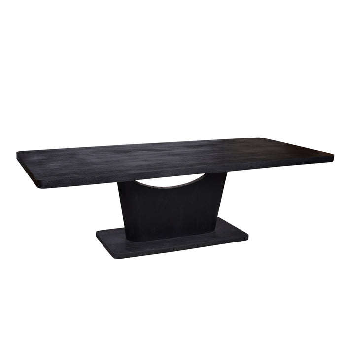 Eettafel Voco Black | Mangohout | Deens Ovaal