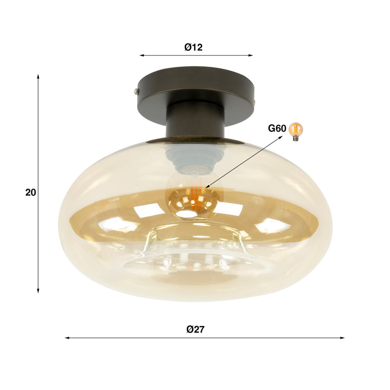 Plafondlamp Soll 1L