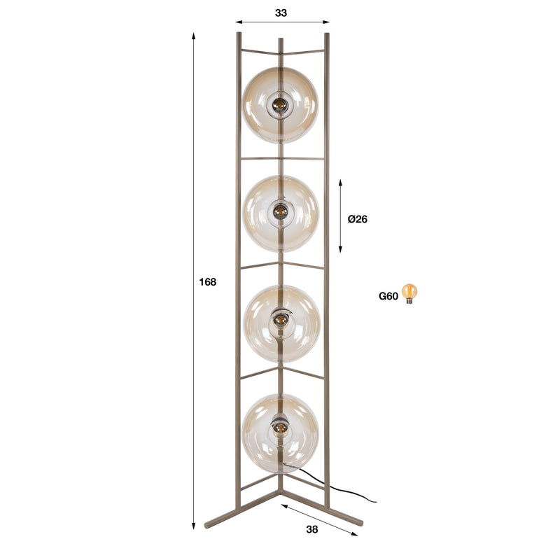 Vloerlamp Soll 4L
