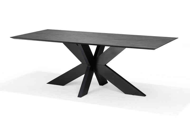 Switch | MDF+HPL | Eetkamertafel 150X100 Rechthoekig Slate + Stellar