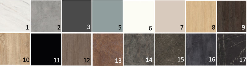 Switch | MDF+HPL | Eetkamertafel 150X100 Rechthoekig Slate + Stellar