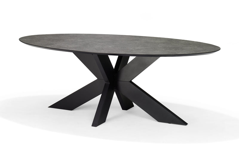 SWITCH Stellar | MDF+HPL | Eetkamertafel 240X120 Ovaal Ceramic