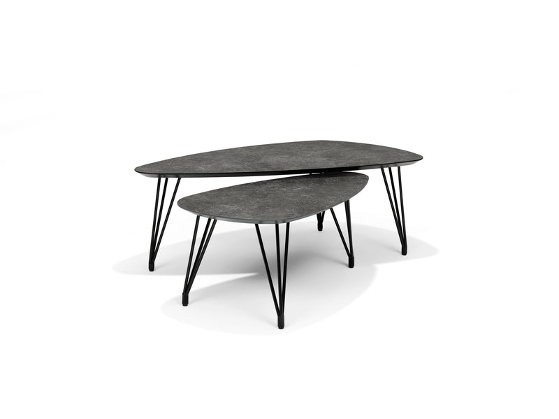 Salontafel SWITCH-TRIO | 130x70 Niervorm Mamer 45H