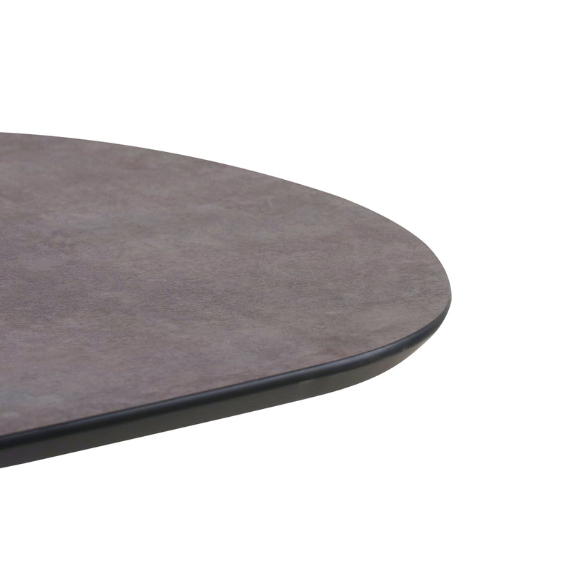 Solar | MDF+HPL | 230X100 Capsule Vorm HPL Ferro Lava 25mm