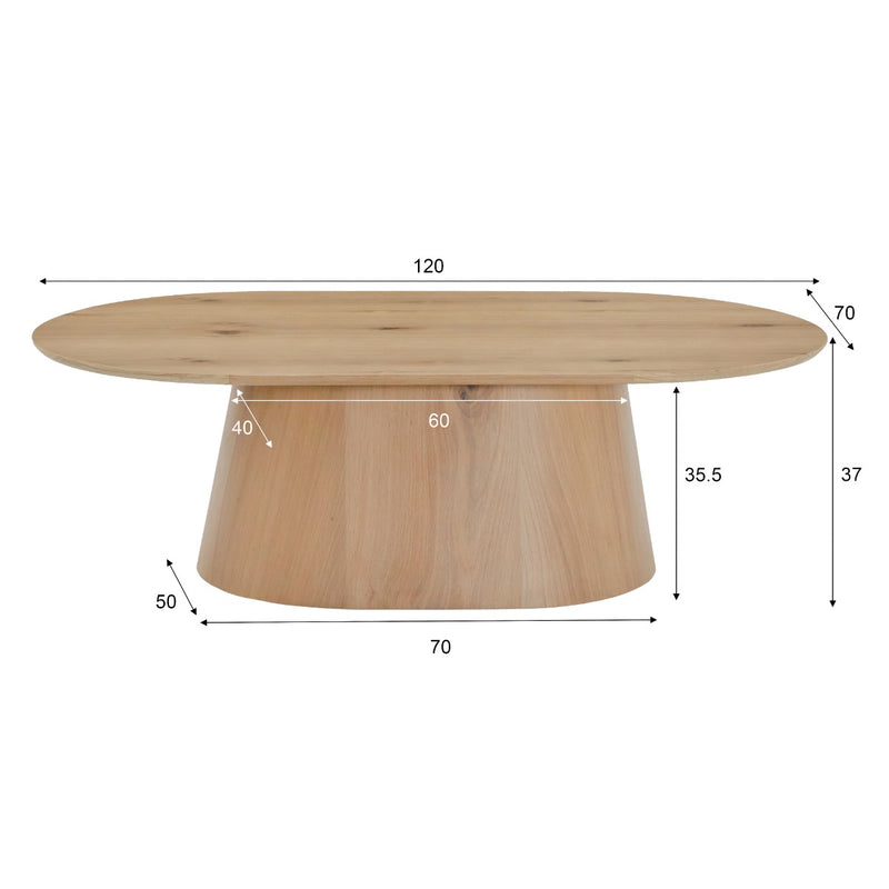 Novero Oval | 120cm
