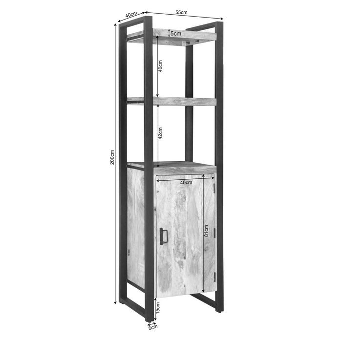 Boekenkast Boaz | 1 deur