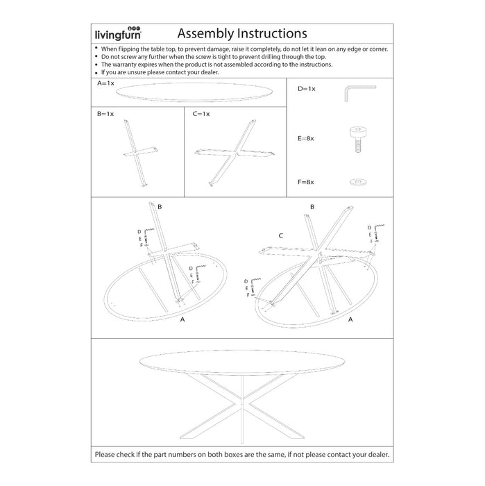 Eettafel Jesper Black | Mangohout | Rond | Matrixpoot