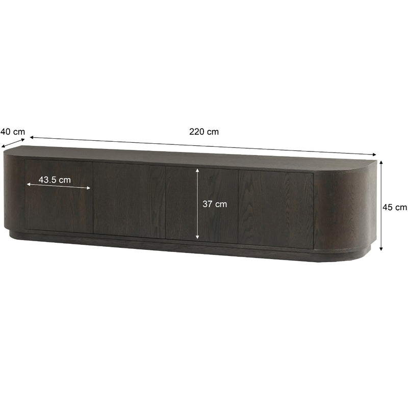 Novero | Espresso 220cm