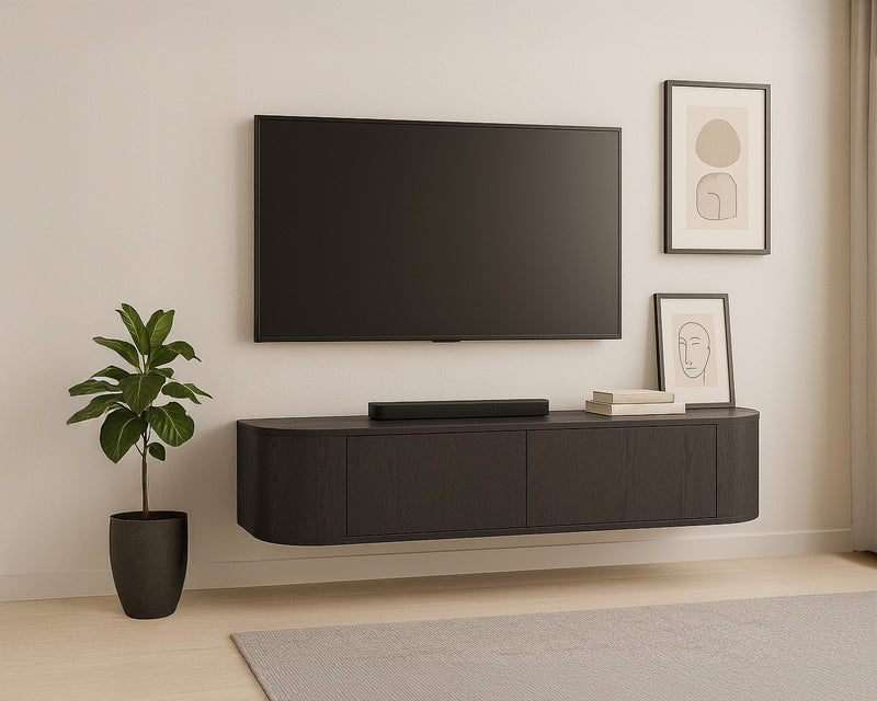 Novero | Espresso Zwevend 140cm