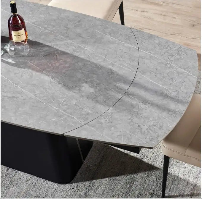 RICK | DECKSTONE - SINTERED STONE | Eetkamertafel Grijs 160 240X90 Uitschuifbaar