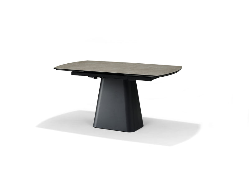 RICK Eetkamertafel | GLAS+KERAMIEK | Glas Keramiek Taupe 160 240X90 Uitschuifbaar