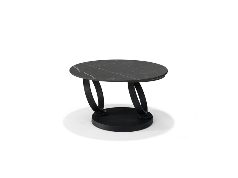 Orion | DECKSTONE - SINTERED STONE | Salontafel B 5706 Zwart 2 Bladen Draaibaar