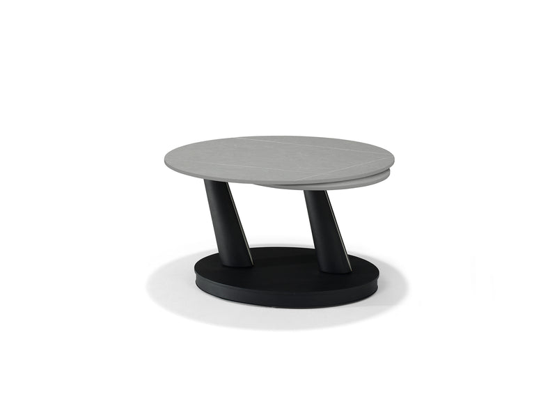 Antares | DECKSTONE - SINTERED STONE | Salontafel B 5712 Grijs 2 Bladen Draaibaar
