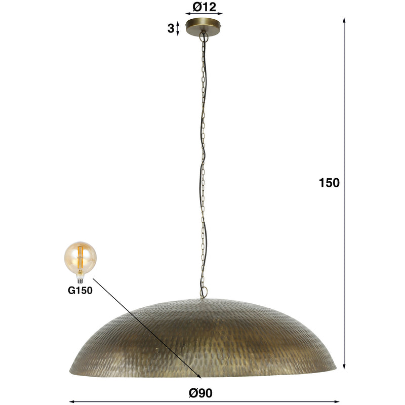 Hanglamp Cupola 1L Ø90