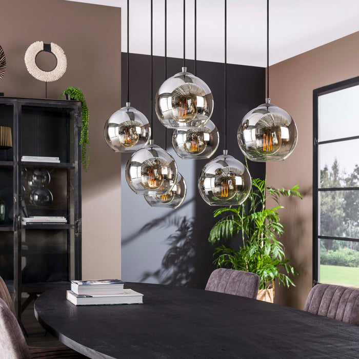 Hanglamp Bubble Shaded 4+3L