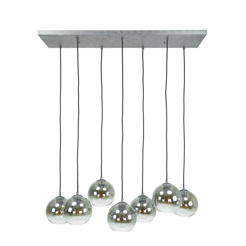 Hanglamp Bubble Shaded 4+3L