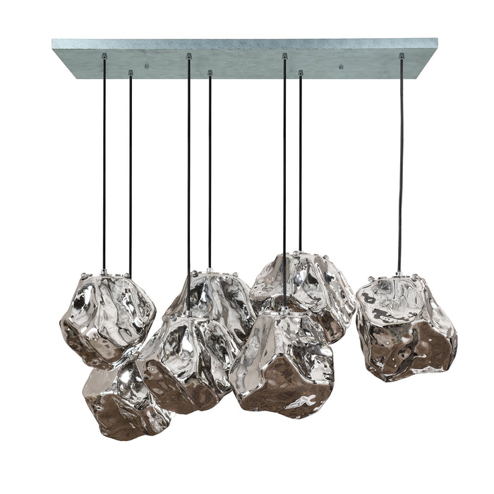 Hanglamp Rock 4+3L