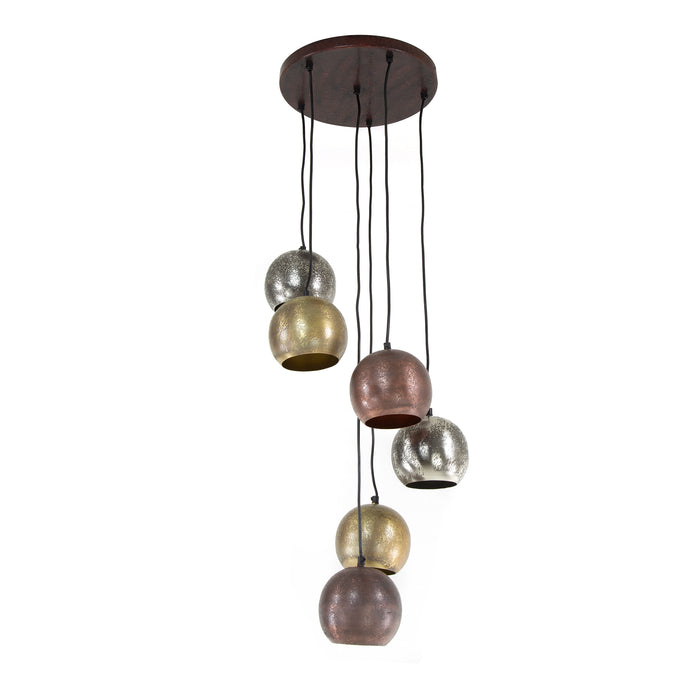 Hanglamp Bol Metal 6L